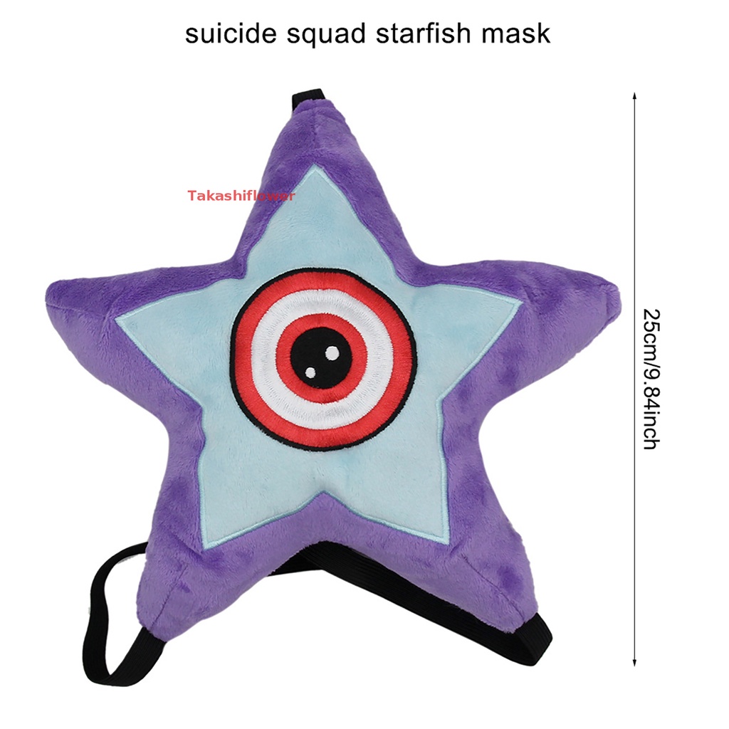 (Takashiflower) Búp Bê Nhồi Bông Nhân Vật Phim Suicide Squad Starro Sao Biển DC Làm Đạo Cụ Hóa Trang