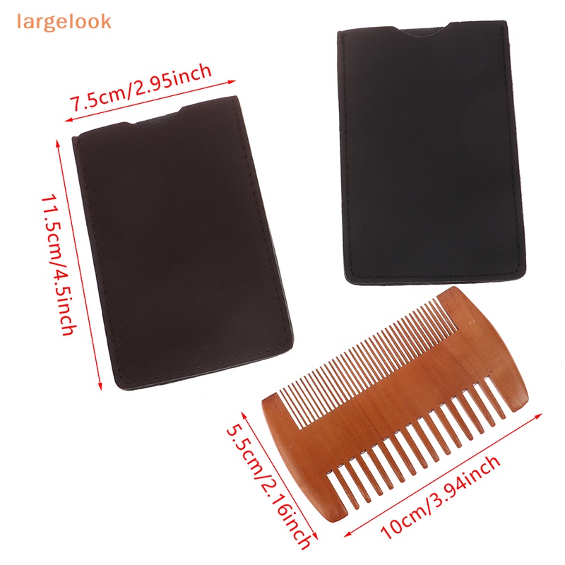 Lược Chải Râu Hai Đầu Chống Tĩnh Điện Không Gây Kích Ứng