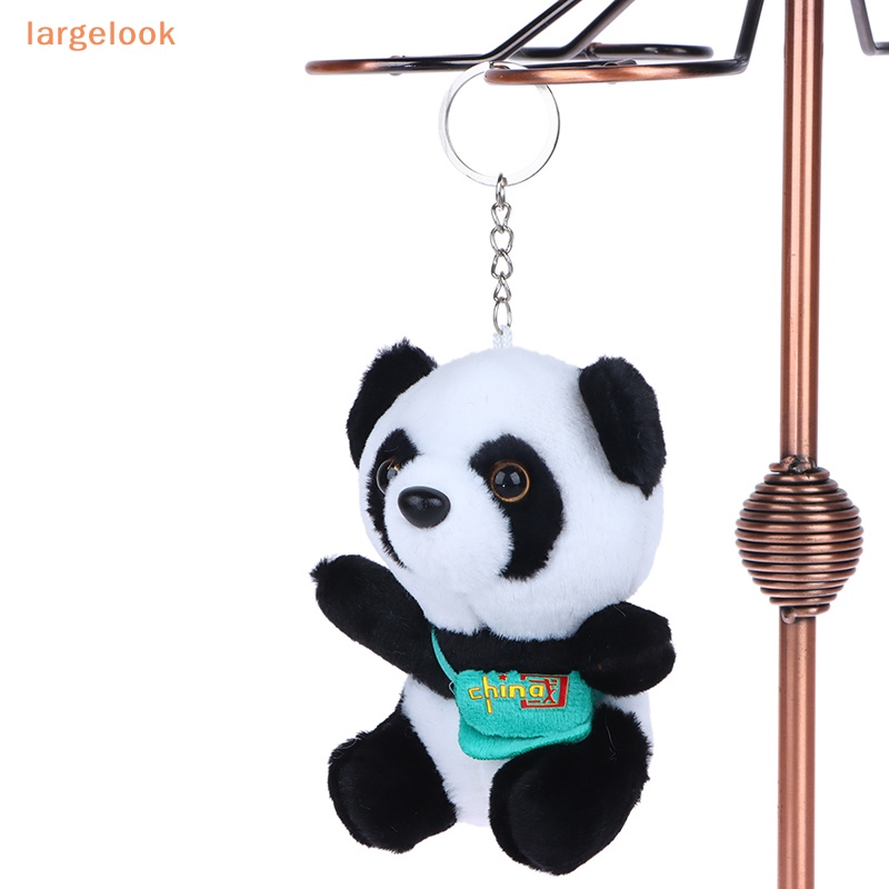 Móc Khóa Hình Gấu Trúc Nhồi Bông 12CM Mềm Mại Đáng Yêu