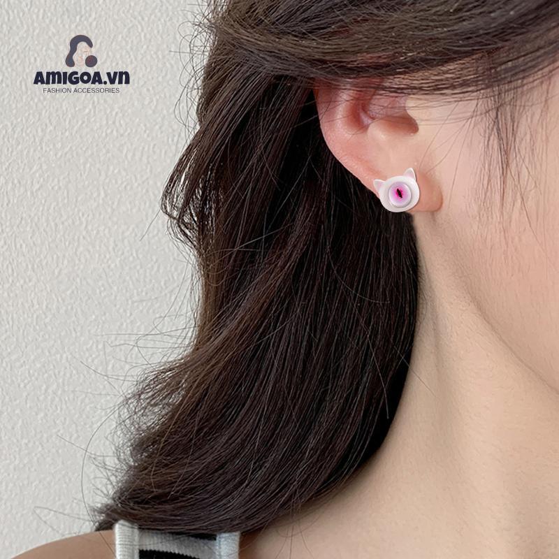 ✨✨Bông Tai Bạc 925 Hình Quái Vật Nhỏ Phong Cách Mới 2023