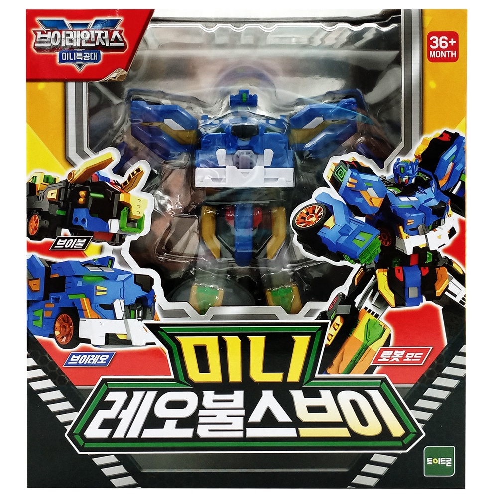 Đồ Chơi Mô Hình MINIFORCE - Robot Hộ Thần Mãnh Sư Kim Ngưu Leo Bull V - 503019