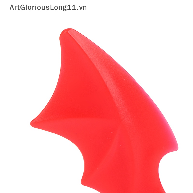 Set 2 Miếng Dán Trang Trí Nón Bảo Hiểm Xe Mô Tô / Xe Hơi Hình Quỷ Độc Đáo