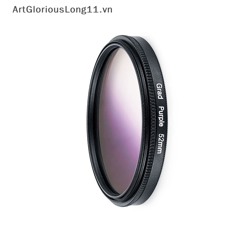 Kính Lọc Màu Gradient 52mm Có Thể Điều Chỉnh Bảo Vệ Ống Kính Máy Ảnh Cho Điện Thoại