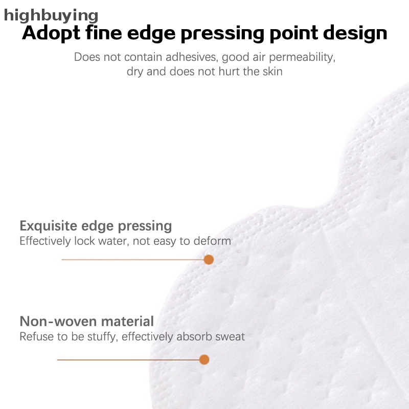 Set 50 Miếng Dán Thấm Hút Mồ Hôi Vùng Da Dưới Cánh Tay Dùng Một Lần Tiện Lợi