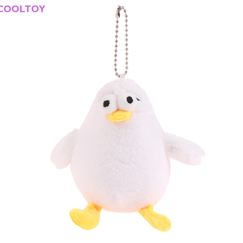 Búp Bê Nhồi Bông Hình Gà Con 12cm Mềm Mại Trang Trí Ba Lô / Móc Khóa