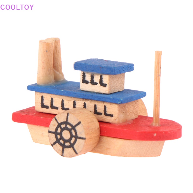 Thuyền Ferry Mini Tỉ Lệ 1: 12 Trang Trí Nhà Búp Bê