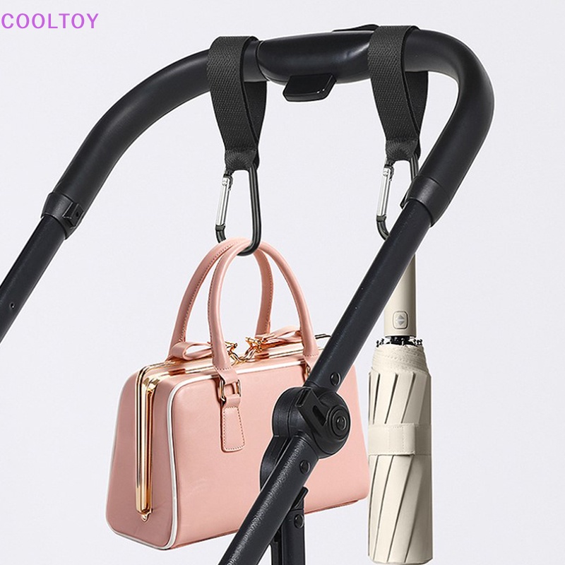 Móc Treo Đồ Gắn Xe Đẩy Em Bé Bằng Hợp Kim Nhôm Tiện Dụng