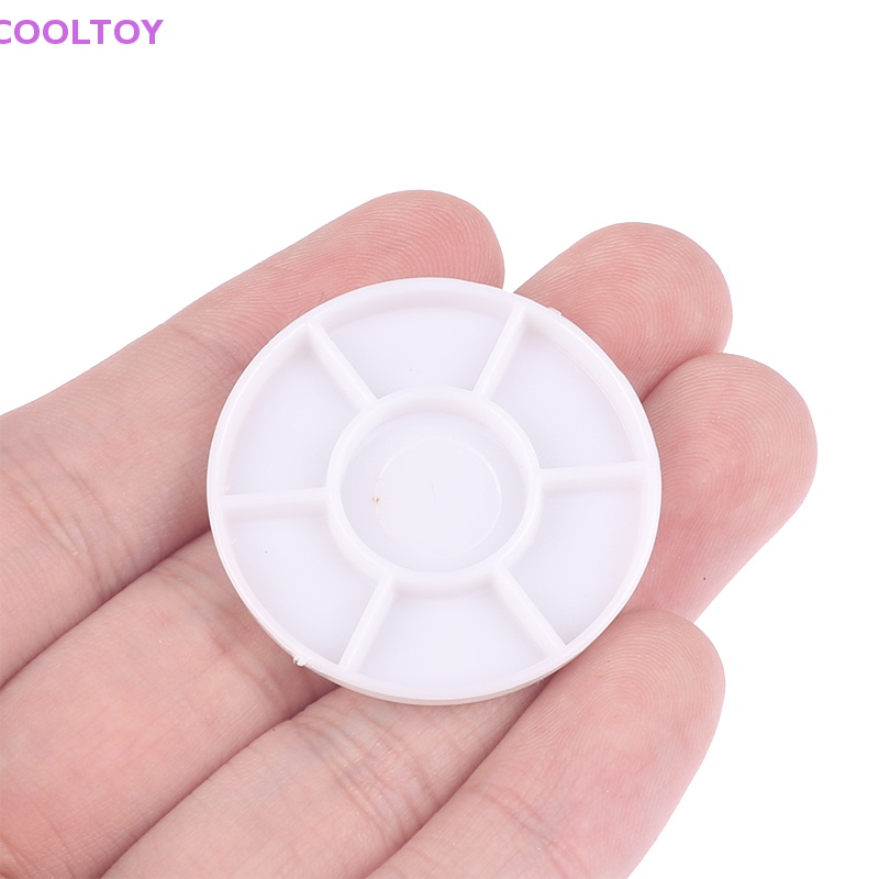 Cooltoy set 33 Dĩa Đựng Thức Ăn Đồ Chơi Mini Màu Trắng Trang Trí Nhà Búp Bê