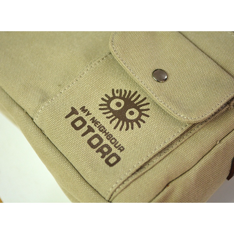 Túi Vải Oxford In Hình Totoro Dễ Thương Cho Học Sinh Trung Học