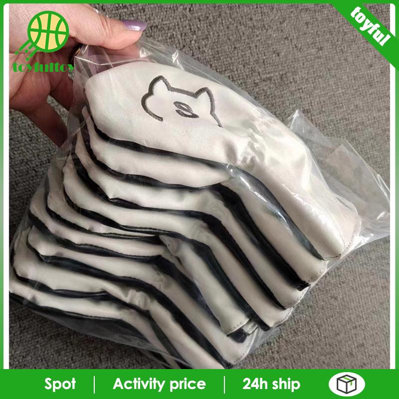 Set 9 Vỏ Bọc Đầu Gậy Đánh Golf Thể Thao Ngoài Trời