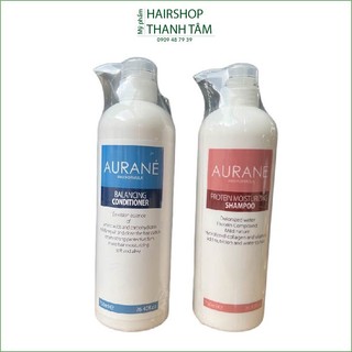 Dầu gội xả phục hồi Aurane Protein Moisturizing 750mlx2 - chính hãng