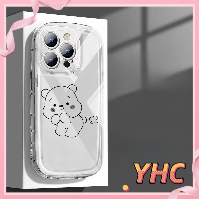 Ốp Lưng iPhone Phim hoạt hình Winnie the Pooh túi khí chống rơi vỏ điện thoại trong suốt vỏ mềm Cho Iphone 6 / 6S / 6splus / se / 7 / 7plus / 8 / 8plus / X / xs / xsmax / 11 / 12 / 13 / 14 / Plus / Pro / Pro Max - 414