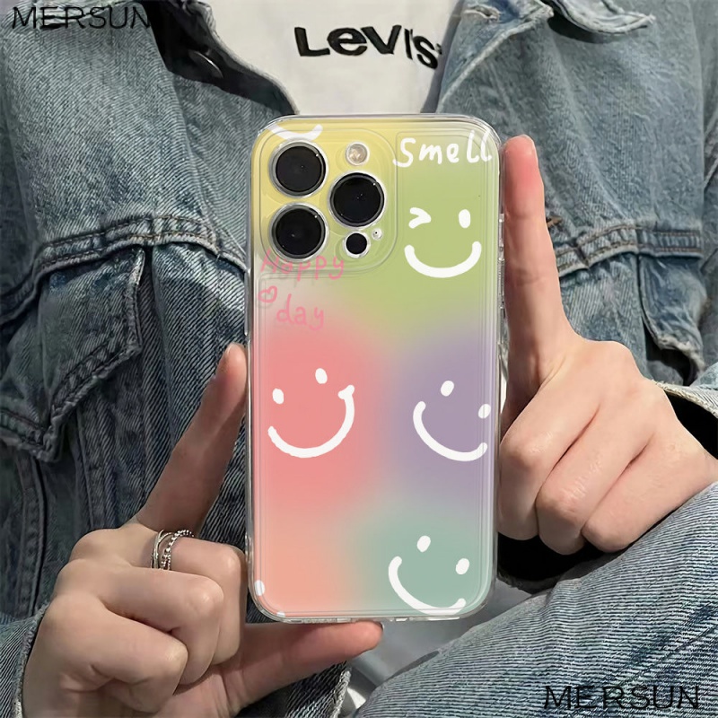 ✅Ốp Điện Thoại Mềm Chống Sốc Màu Sắc Đơn Giản Cho iPhone12 14proplus 1311Max6In78