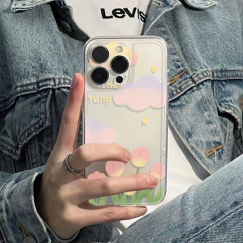 ✅Ốp Điện Thoại Mềm Chống Sốc Kiểu Dáng Đơn Giản Cho Apple Iphone 6Inmax11 13 14pro 78iPhone12 UQLQ