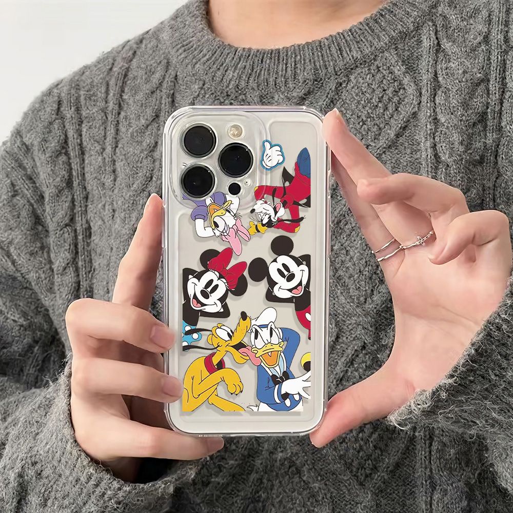 ✅Ốp Điện Thoại Mềm Chống Sốc In Hình Mickey Cho Iphone 6Iniphone 1214 Pro 1113 Max Plus 78