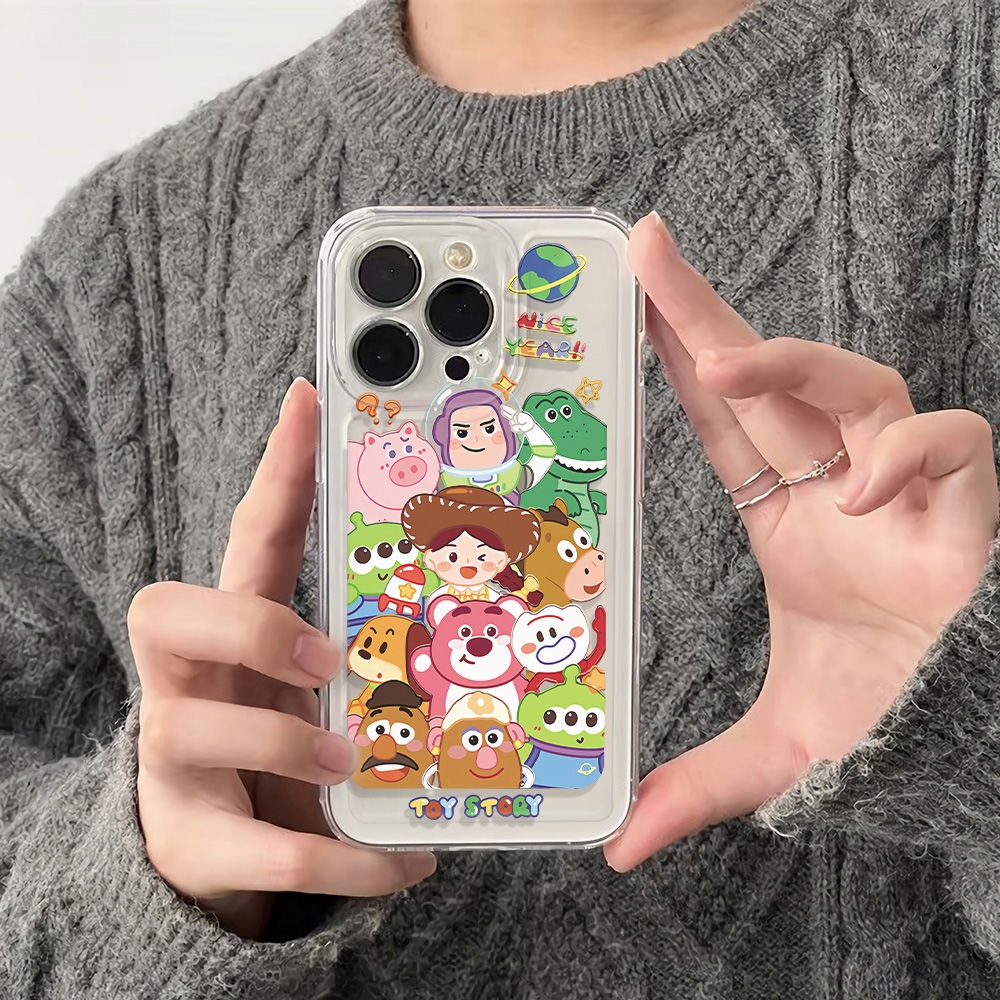 ✅Ốp Điện Thoại Dẻo Họa Tiết Hoạt Hình Toy Story Dễ Thương Chống Sốc Cho Iphone14Proiphone12Plus1378Max 11 6In