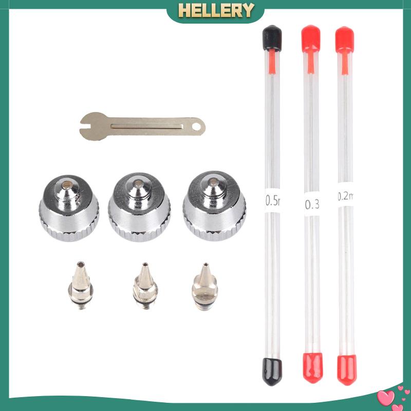 Set 10 Vòi Phun Khí Nhỏ Kèm Cờ Lê Dùng Làm Đồ Thủ Công