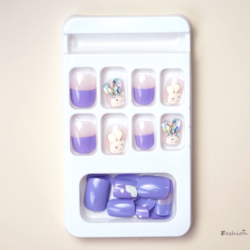 Móng Tay Giả Hình Thỏ Xinh Xắn Cho Nữ