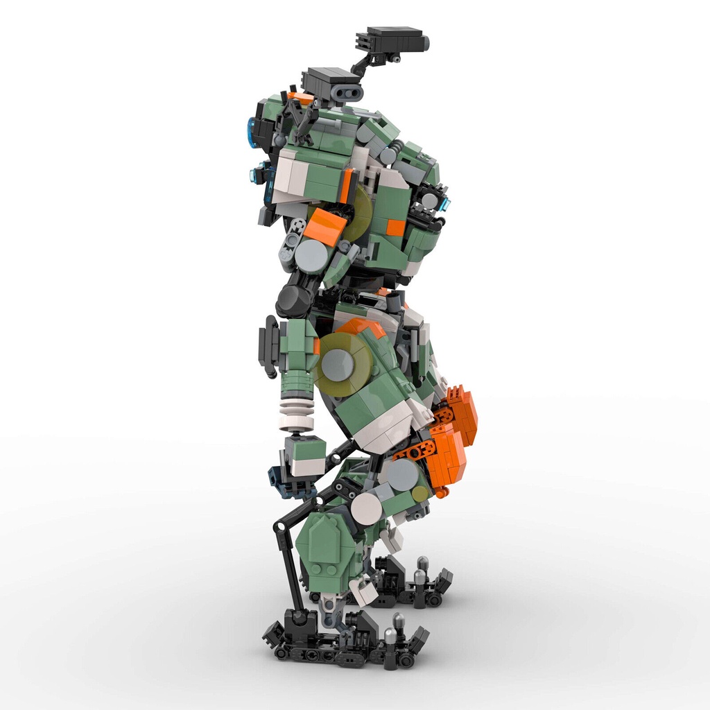 Set 2 Mô Hình Lắp Ráp LEGO MOC-68249 BT-7274 1057 Bằng Giấy 100%