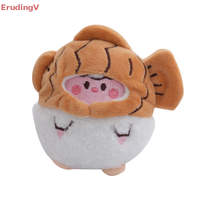 [ErudingV] 1 Búp Bê Đồ Chơi Thỏ Nhồi Bông Mặc Áo Choàng Sáng Tạo 9cm DIY