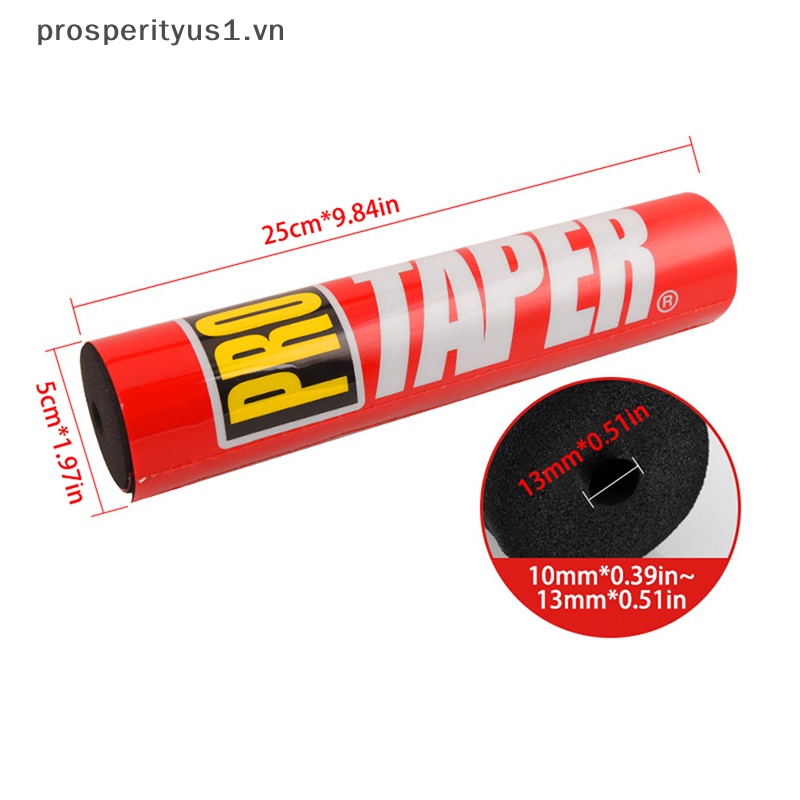 [prosperityus1] Bọc Tay Lái Xe Máy ATV Big Pit Bike Dài 250mm 7 / 8 &quot;