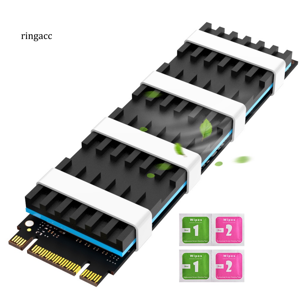 Rga Phụ Kiện Tản Nhiệt Chống Mài Mòn Chịu Nhiệt Độ Cao M.2 SSD NVME Cho Máy Tính
