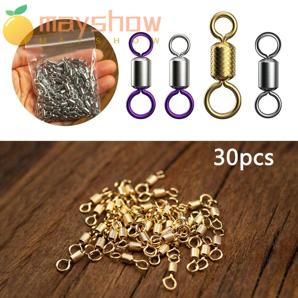 Set 30 Phụ Kiện Nối Cần Câu Cá Bằng Thép Không Gỉ