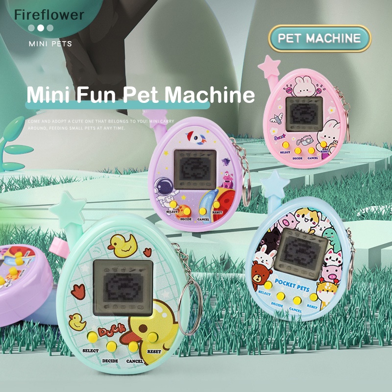 Velishy pet game machine feeding elf máy điện tử cầm tay cho thú cưng đồ chơi trò chơi hoài cổ