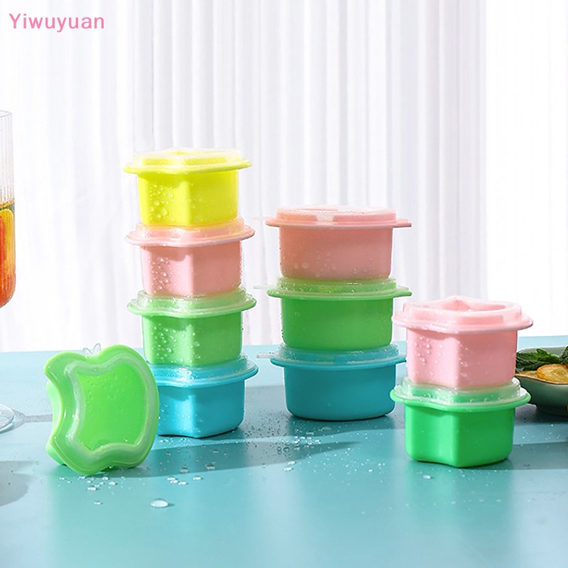 Bộ 4 Khuôn Làm Đá Viên Có Nắp Đậy Mới