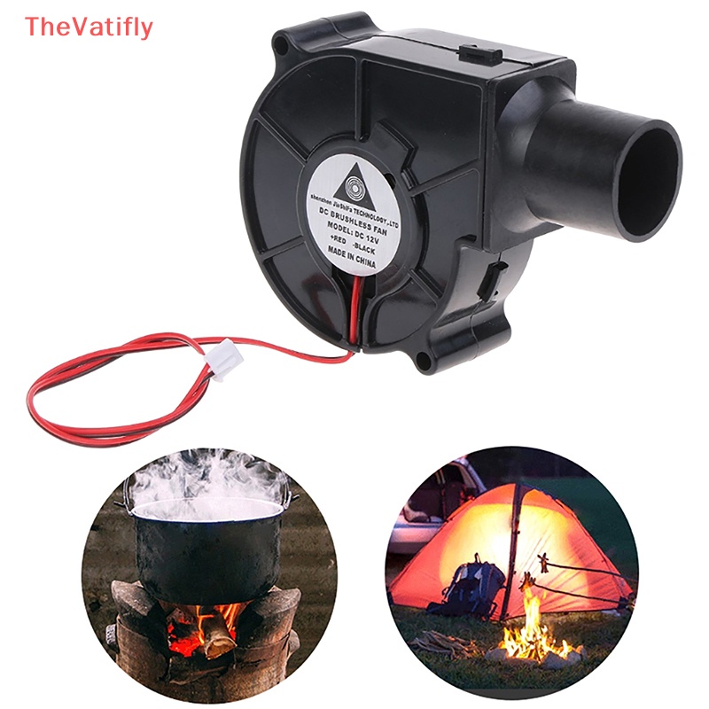 Quạt Thổi Khí Làm Mát BBQ Bằng Kim Loại Nhỏ Gọn