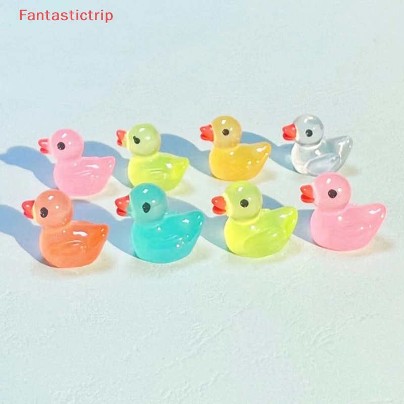 [Fantastictrip] Set 10 Mô Hình Búp Bê Mini Phát Sáng Trong Bóng Tối Trang Trí Tiểu Cảnh Craf Mới