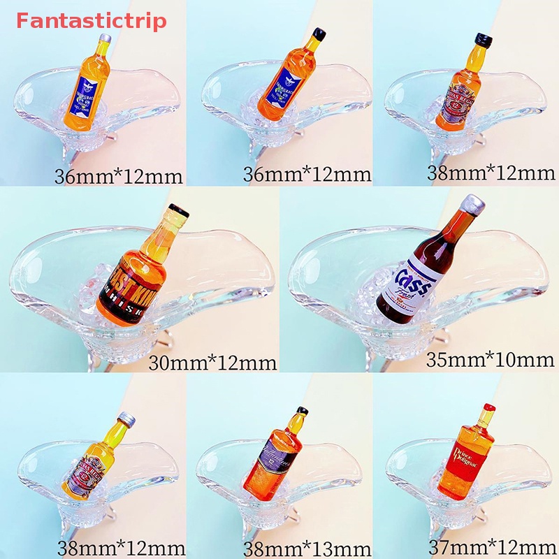 Bộ 5 Bình Nước Mini Trang Trí Nhà Búp Bê Mới