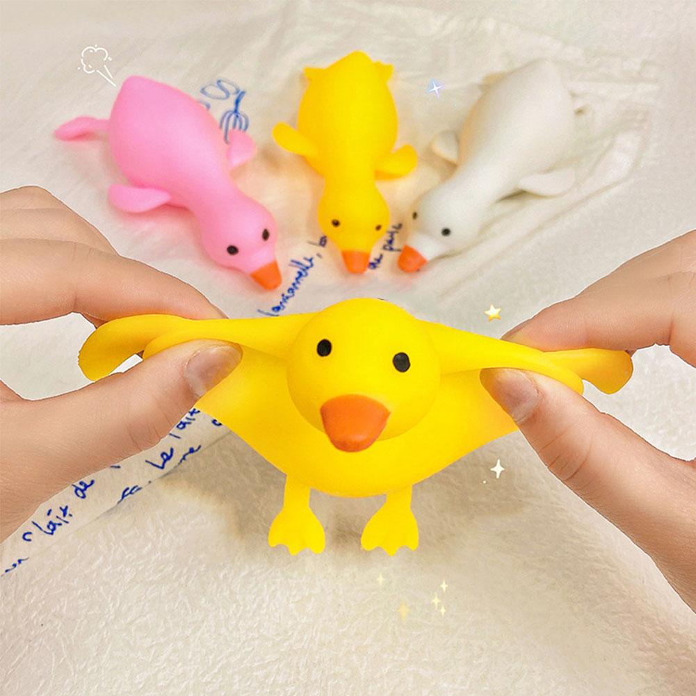 Đồ Chơi Squishy Hình Con Ngỗng Dễ Thương D6Y0