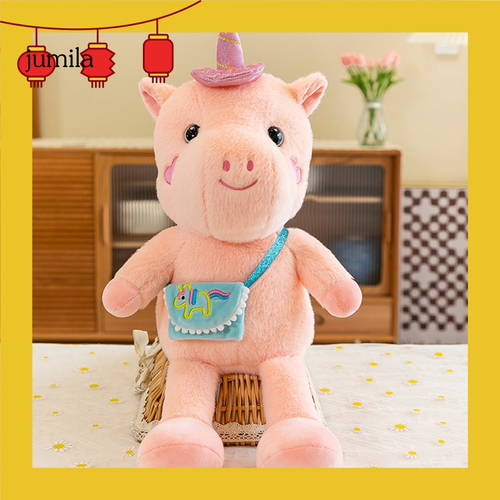 Thú Nhồi Bông Hình Ngựa Thần Pegasus Dễ Thương 35 / 50 / 65cm