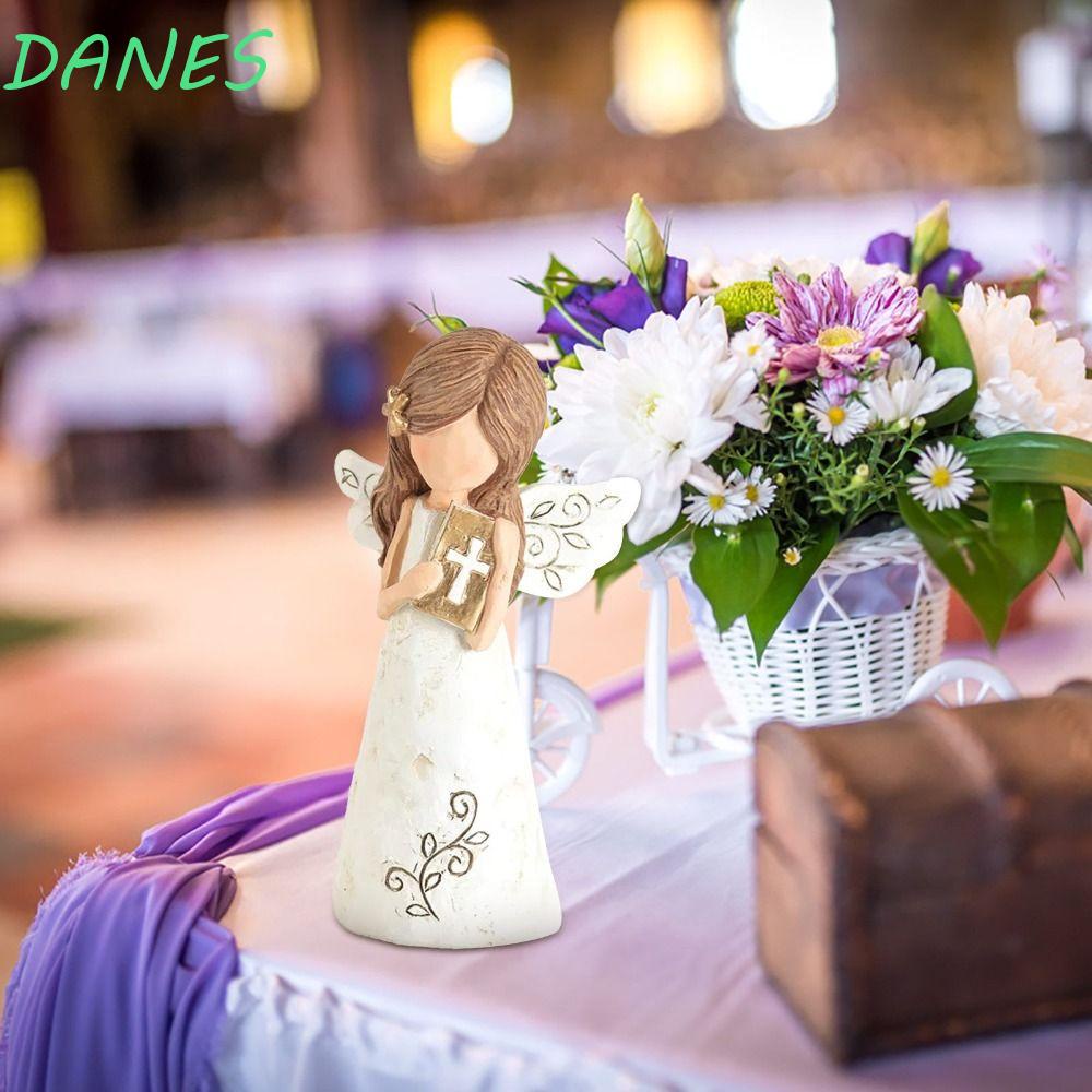 Mô Hình Thiên Thần Trang Trí Phong Cách Châu Âu|Kèn Trumpet Thủ Công Cherubs