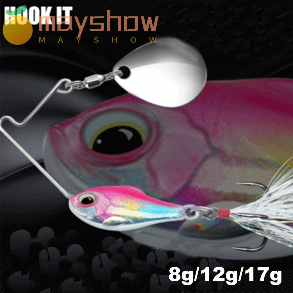 Mồi Câu Cá Giả Bằng Kim Loại Có Rung Xoay Được Tiện Dụng