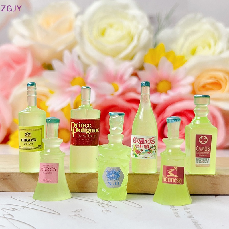 Bộ 3 Cốc Uống Nước Mini Bằng Nhựa Resin Phát Quang Trang Trí Tiểu Cảnh Mới