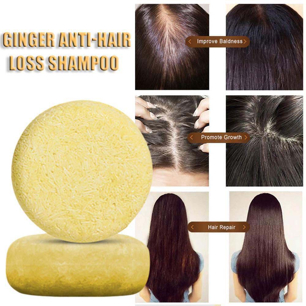Ginger Hair Regrowth Shampoo Bar Organic Ginger Hair growth Shampoo Bar Ginger Shampoo Soap BE