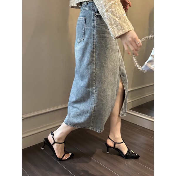 Giày Sandal Cao Gót Mũi Nhọn Thời Trang Mùa Hè 2023 Dành Cho Nữ