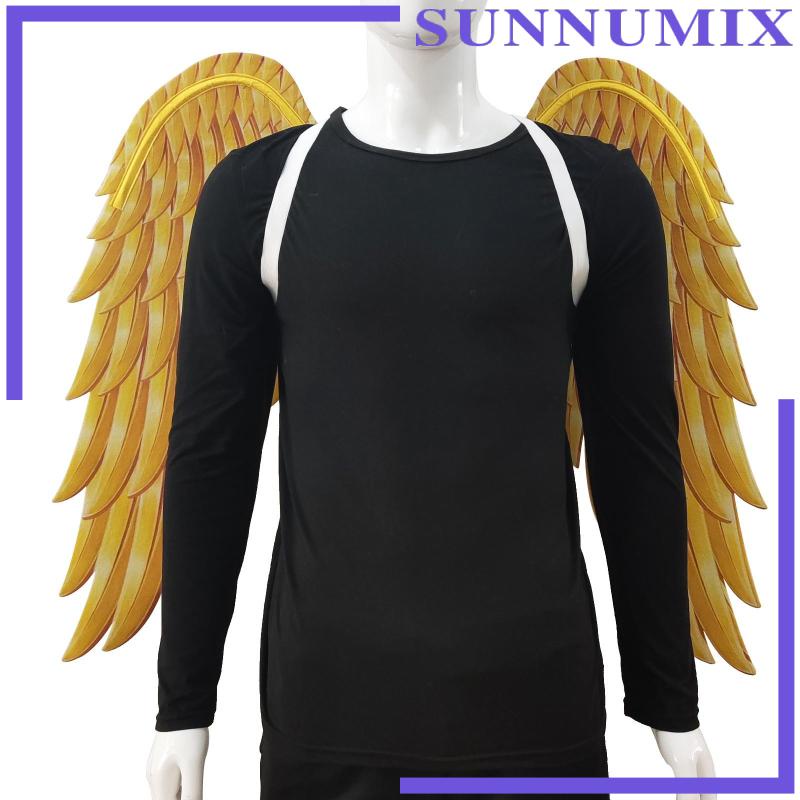 Bộ Thiên Thần 3D Bằng Vải Không Dệt Thoải Mái Kèm Dây Đeo Có Thể Điều Chỉnh