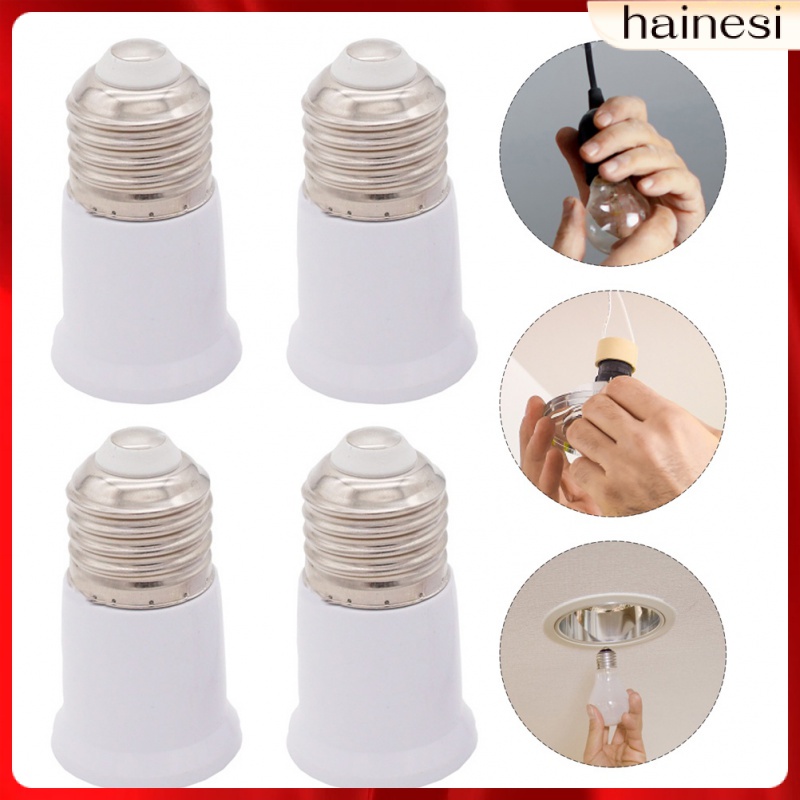 Set 10 Chuôi Đèn Nối Dài E12 E27 Chuyên Dụng