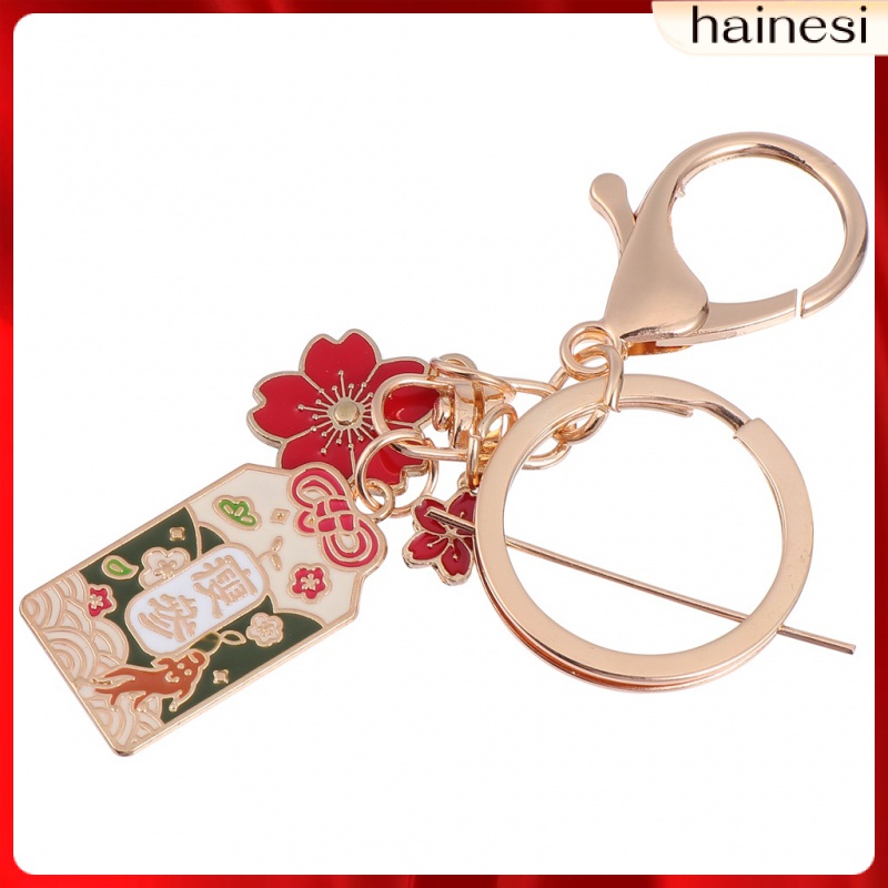 Móc Chìa Khóa / Ví / Túi Xách Hình Động Vật Hoa Anh Đào May Mắn Nhật Bản Thích Hợp Làm Quà Tặng Cho