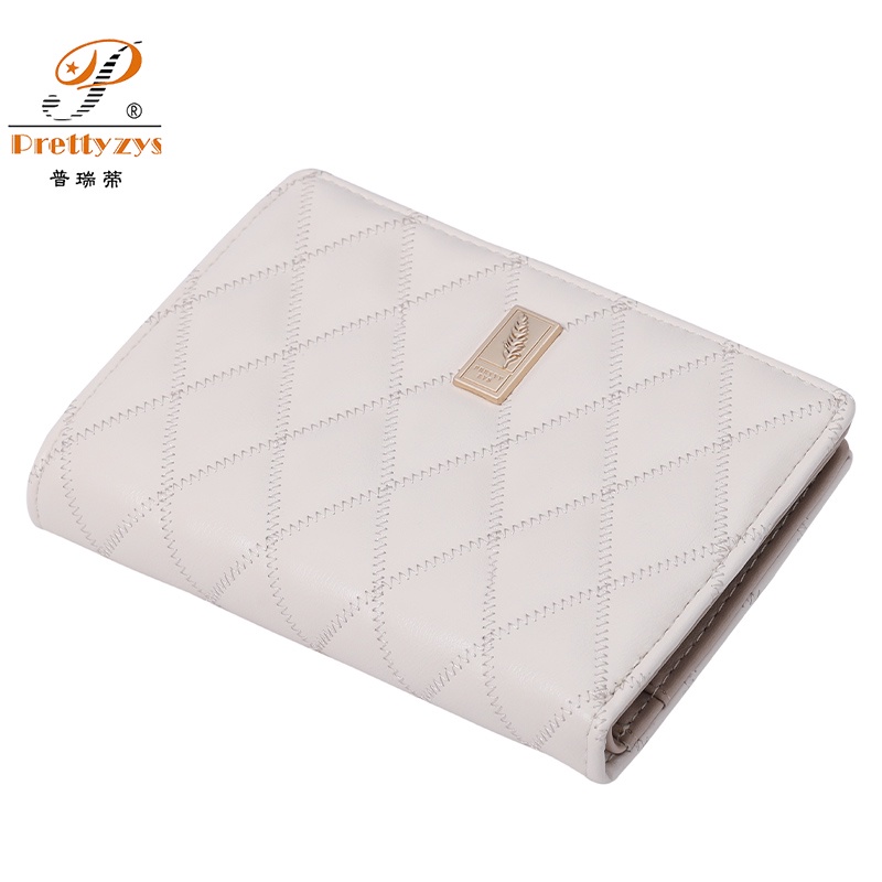 Ví Da PU Mềm Cỡ Vừa Thiết Kế Đơn Giản Thời Trang Cho Nữ Giá Đỡ