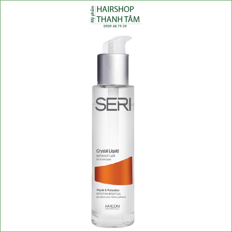 Tinh Dầu chăm sóc Tóc Farcom Seri Crytal Liquid Bảo Vệ Tóc Chuyên Sâu 100ml