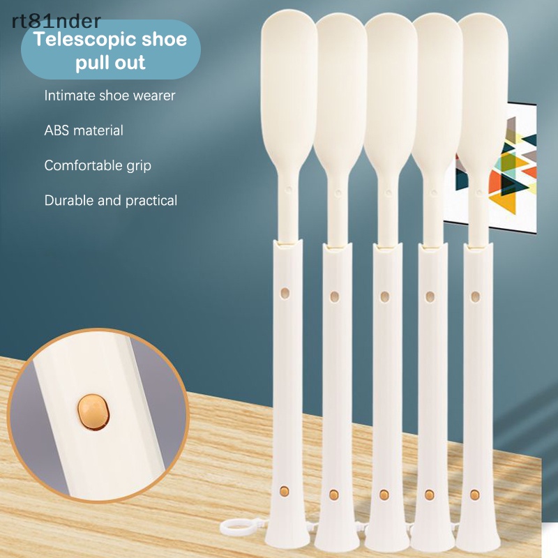 Rt Dụng Cụ Kéo Dài Tháo Giày Ba Bánh Răng Có Thể Điều Chỉnh Độ Dài Nhỏ Gọn Có Thể Gập Lại