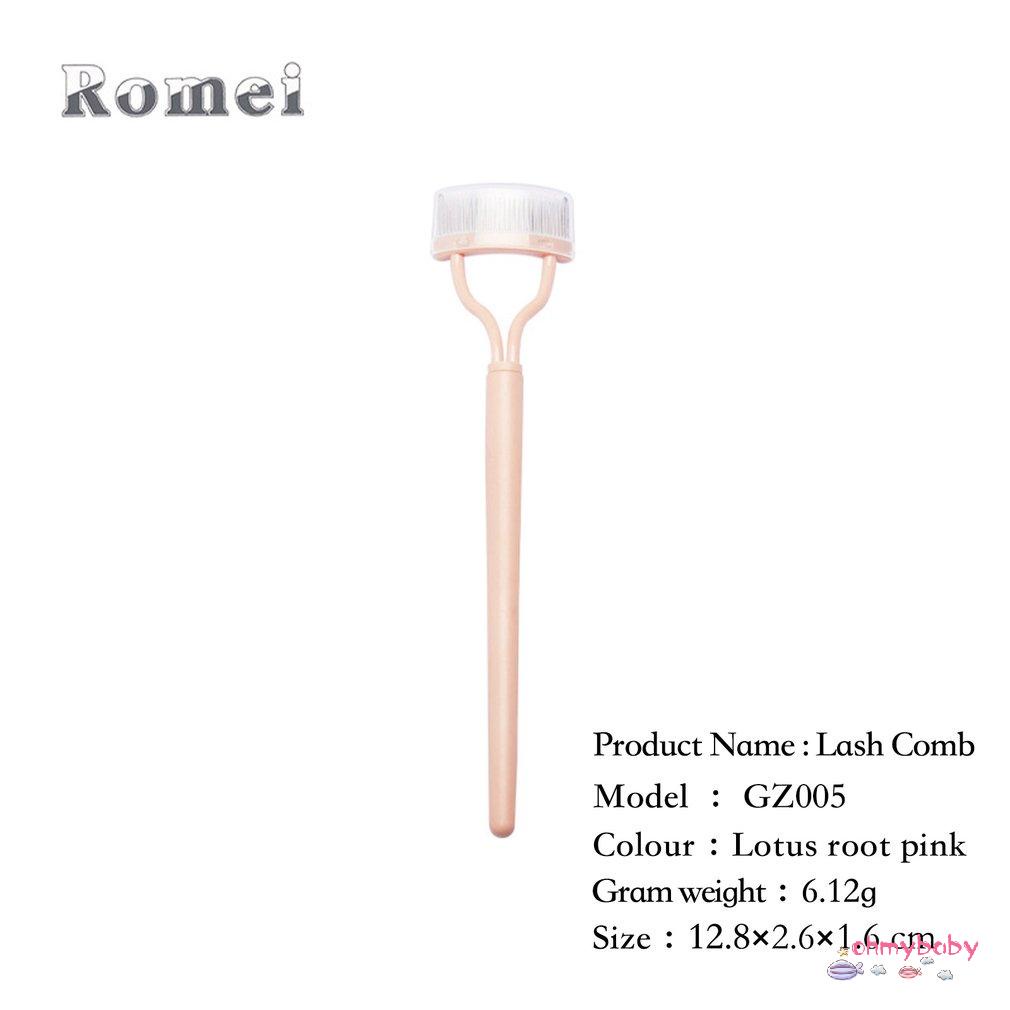 [OMB] Lông Mi Chải Răng Không Gỉ Mascara Applicator Definer Bàn Có Nắp Lược Mày Dụng Cụ Tách [Z/8]