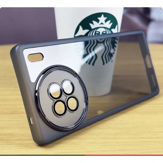 Vỏ điện thoại di động TPU mờ 2 trong 1 đầy màu sắc cho VIVO V50 Y19S V40e V40 Lite X90 X80 X60 5G Có màng bảo vệ ống kính Vỏ điện thoại chống vân tay mờ sang trọng