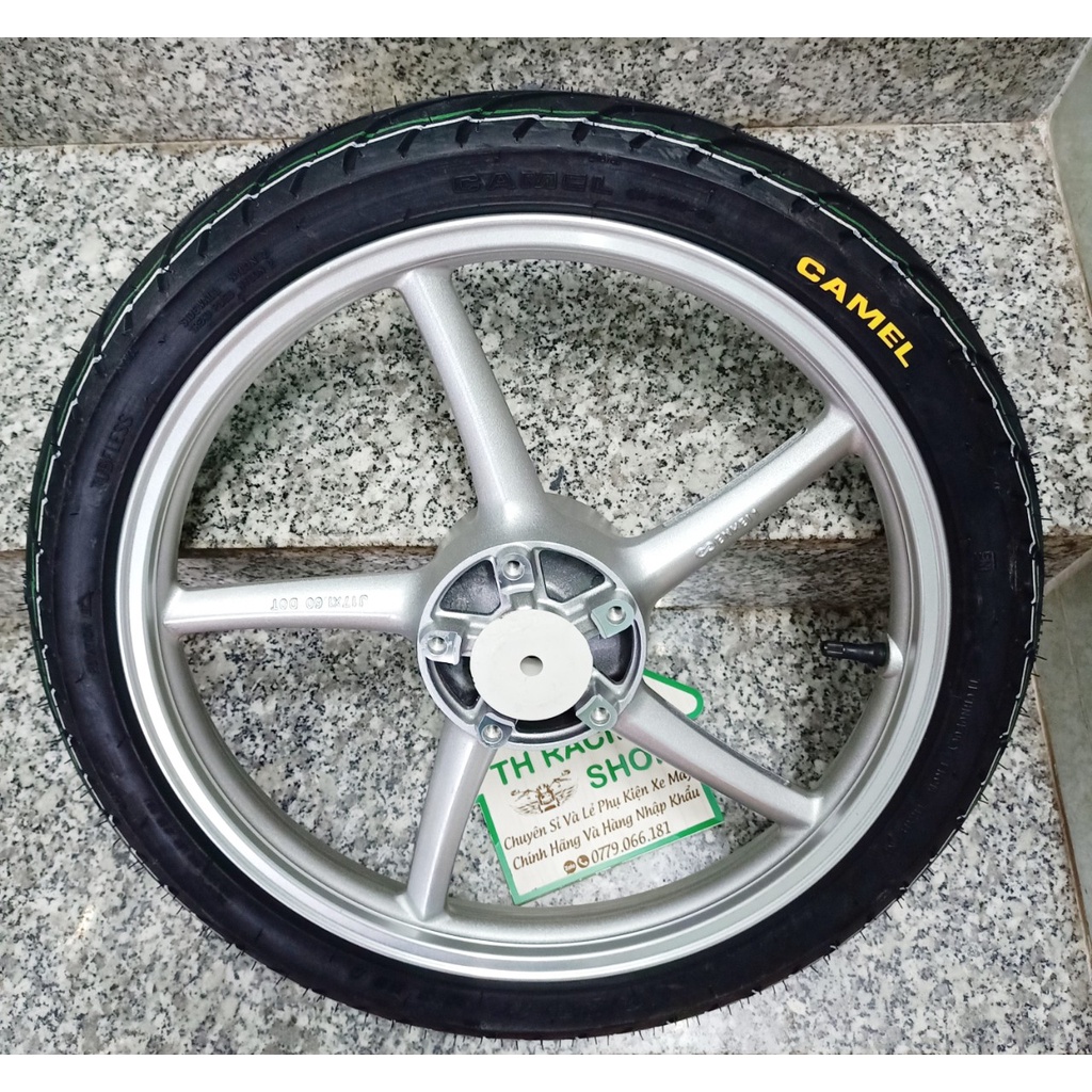 BÁNH MÂM EXCITER 150 HOẶC 155 MÀU BẠC ĐEN HOẶC VÀNG ĐỒNG KÈM ĐĨA FULL VỎ CAMEL THÁI LAN MỚI Y NHƯ HÌNH ẢNH GẮN NHƯ ZIN