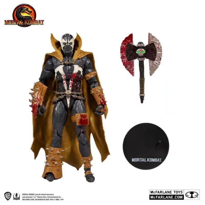 Mcfarlane Mortal Kombat Phiên Bản Sao Máu Cam Thế Hệ Mới Lạ