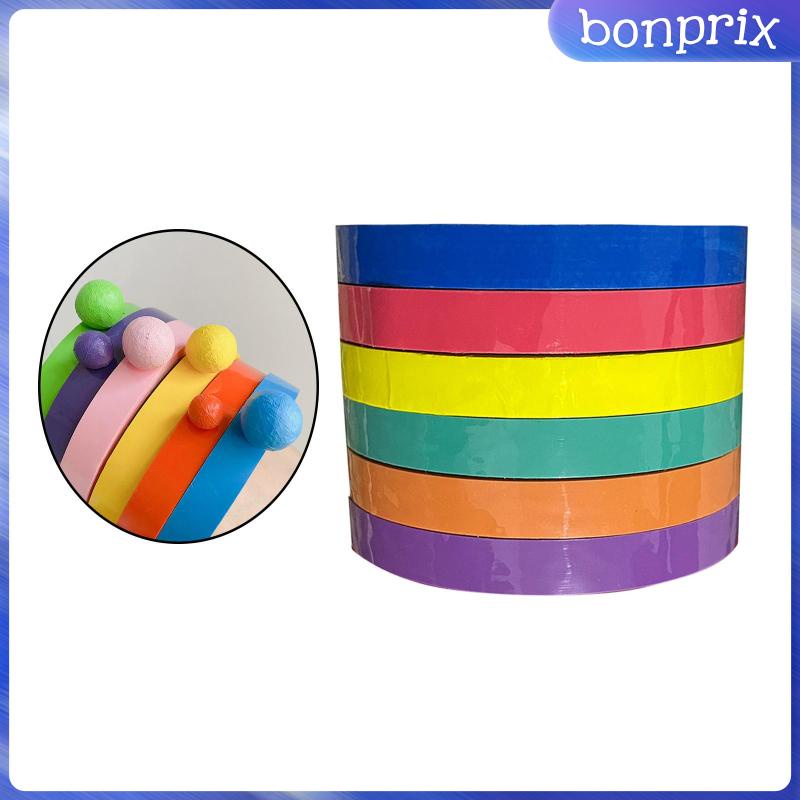 Set 6 Cuộn Băng Dính Màu Sắc Kẹo Ngọt Dành Cho Trẻ Em DIY